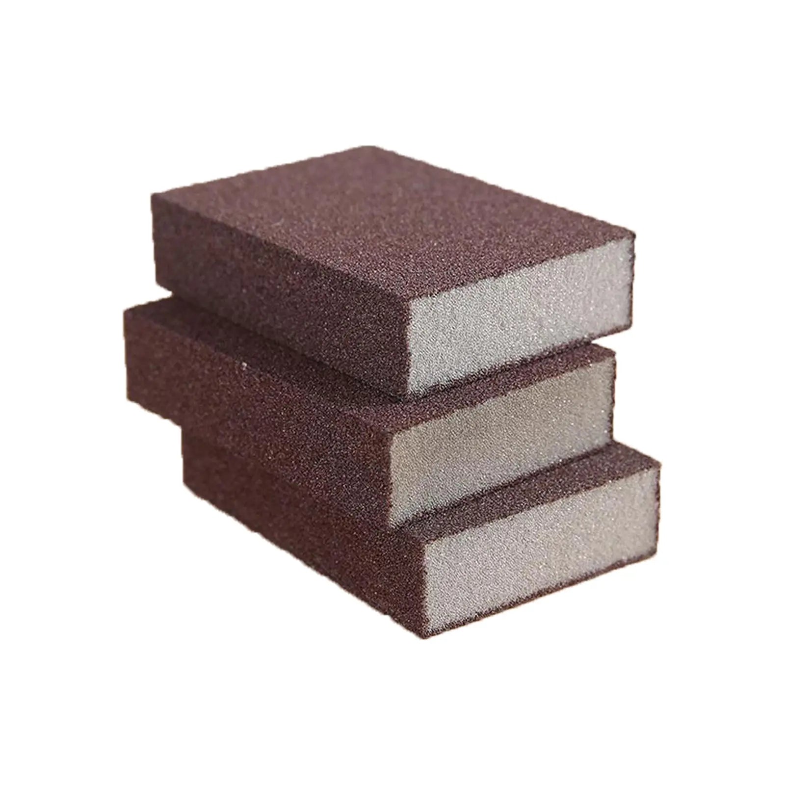 3-Piece Magic Cleaning Sponge Set - Multi-Purpose Emery Pads for Effective Rust, Stain, and Grease Removal in the Kitchen
