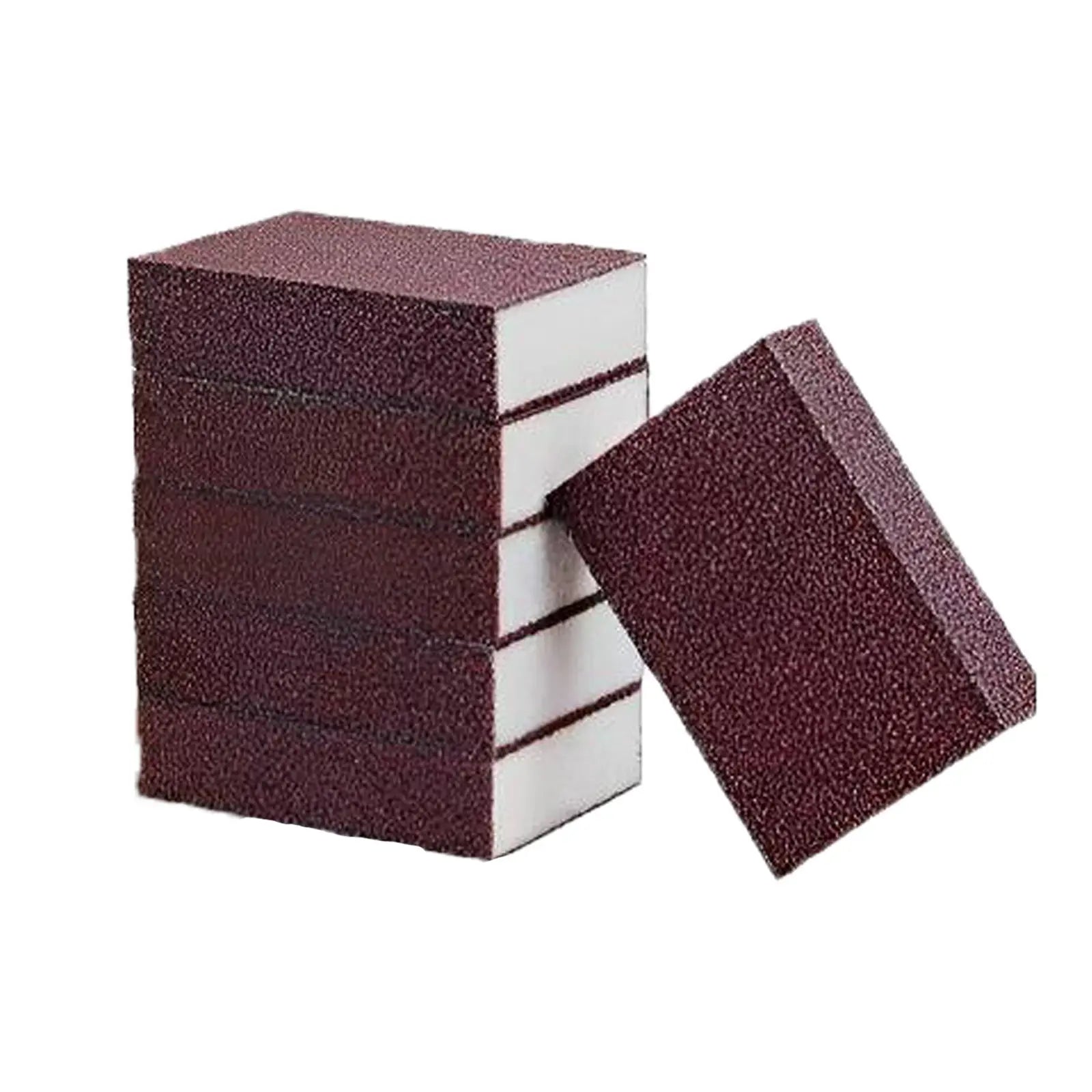 3-Piece Magic Cleaning Sponge Set - Multi-Purpose Emery Pads for Effective Rust, Stain, and Grease Removal in the Kitchen